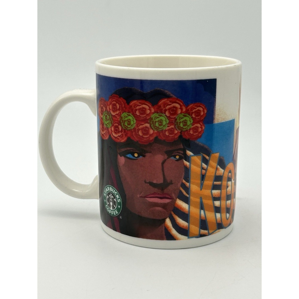 Rare Starbucks 2001 Kona Coffee‎ Mug